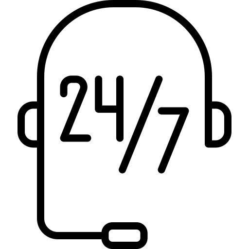 24x7 Support Icon